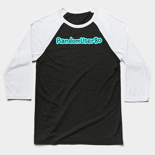 Random user Baseball T-Shirt by RandomUser80